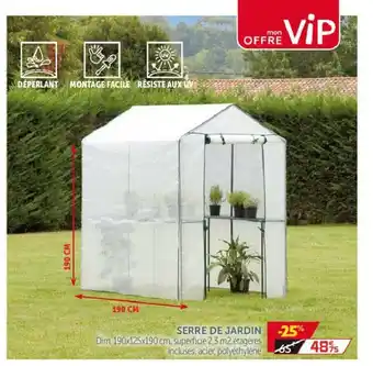 Serre de jardin