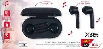 Gifi Écouteurs bluetooth et son boîtier offre