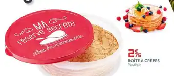 Boîte à crêpes