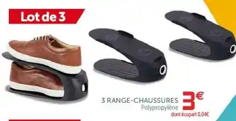 Gifi 3 Range-chaussures offre