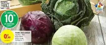 Intermarché Foire aux choux offre