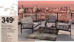 E.Leclerc Brico SALON BAS 4 PIÈCES offre