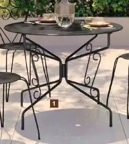 E.Leclerc Brico TABLE FER FORGE offre