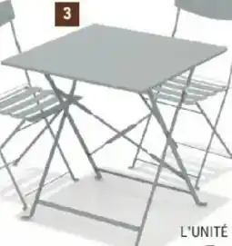 E.Leclerc Brico TABLE PLIANTE BEAUX JOURS offre