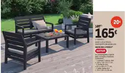 E.Leclerc Brico SALON BAS 4 PIÈCES offre