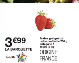 Monoprix Fraise gariguette offre
