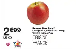 Monoprix Pomme Pink Lady offre