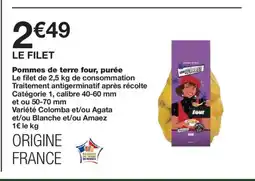 Monoprix Pommes de terre four, purée offre