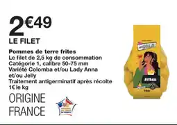 Monoprix Pommes de terre frites offre