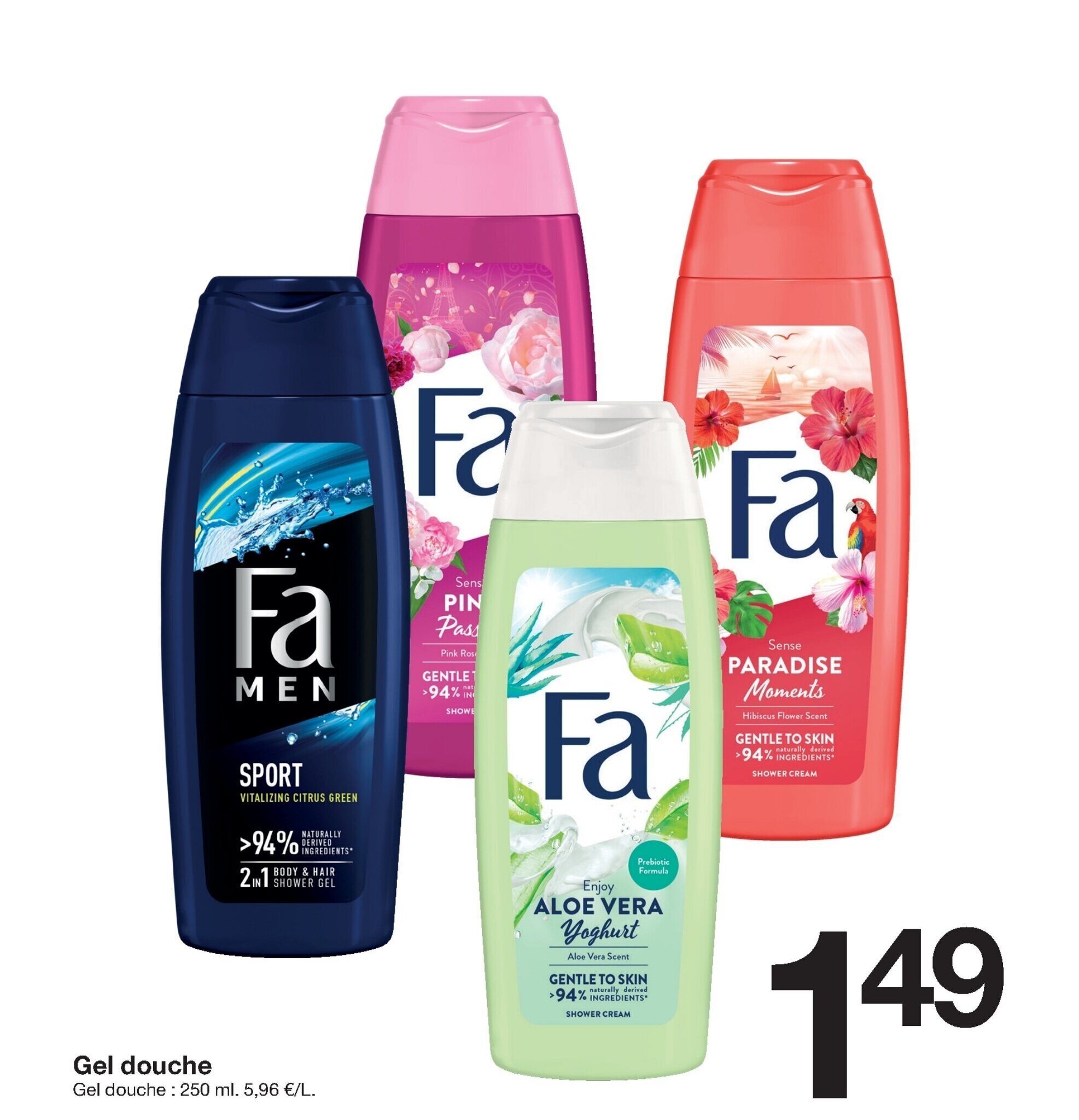 Promo Gel douche chez Zeeman