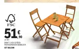 E.Leclerc Brico SET BALCON offre