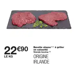 Monoprix Bavette aloyau à griller en caissette offre