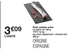 Monoprix Fuet catalan extra offre