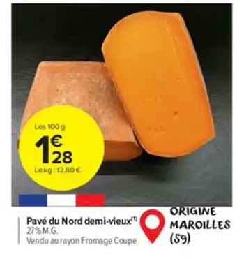 Pavé du nord demi-vieux