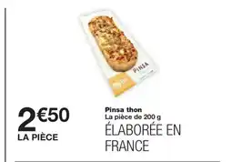 Monoprix Pinsa thon offre