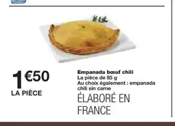 Monoprix Empanada bœuf chili offre