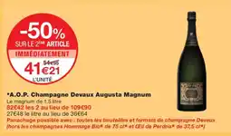 Monoprix A.O.P. Champagne Devaux Augusta Magnum offre