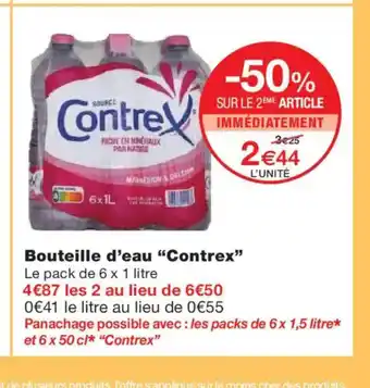 CONTREX Bouteille d'eau