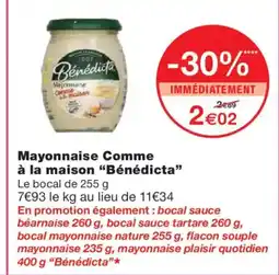 Monoprix BÉNÉDICTA Mayonnaise Comme à la maison offre