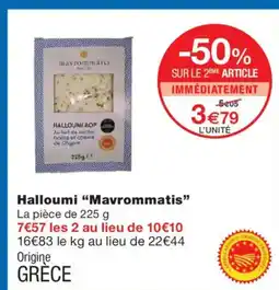 Monoprix MAVROMMATIS Halloumi offre