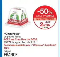 Monoprix CHAVROUX offre