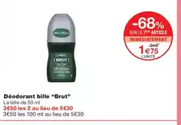 Monoprix BRUT Déodorant bille offre