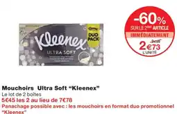 Monoprix KLEENEX Mouchoirs Ultra Soft offre