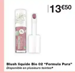 Monoprix FORMULA PURA Blush liquide Bio 02 offre