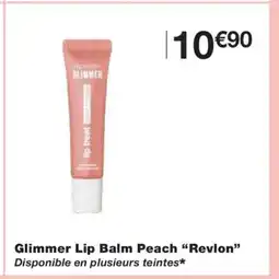 Monoprix REVLON Glimmer Lip Balm Peach offre