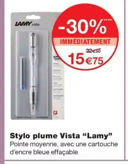 Monoprix LAMY Stylo plume Vista offre