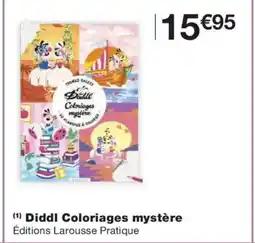 Monoprix Diddl Coloriages mystère offre