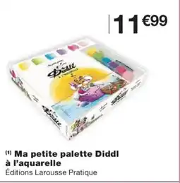 Monoprix Ma petite palette Diddl à l'aquarelle offre