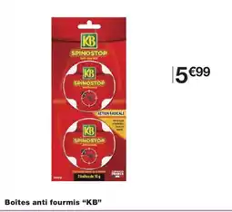 Monoprix KB Boîtes anti fourmis offre