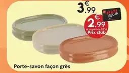 Maxi Bazar Porte-savon façon grès offre