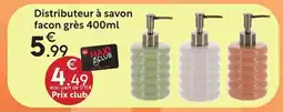 Maxi Bazar Distributeur à savon facon grès offre