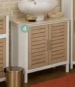 Maxi Bazar Meuble sous-lavabo 2 portes & 1 étagère offre