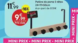 Maxi Bazar Patère de porte 5 têtes offre