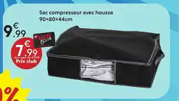 Maxi Bazar Sac compresseur avec housse offre