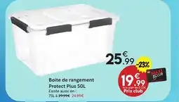 Maxi Bazar Boite de rangement Protect Plus offre