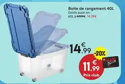 Maxi Bazar Boite de rangement offre