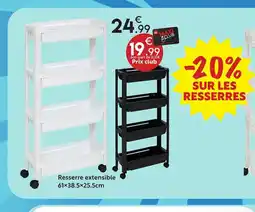 Maxi Bazar Resserre extensible offre