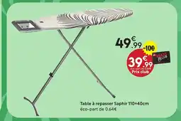 Maxi Bazar Table à repasser Saphir offre