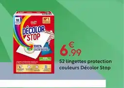 Maxi Bazar DÉCOLOR STOP 52 lingettes protection couleurs offre