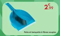 Maxi Bazar Pelle et balayette à fibres souples offre