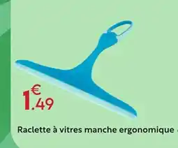 Maxi Bazar Raclette à vitres manche ergonomique offre