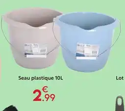 Maxi Bazar Seau plastique offre