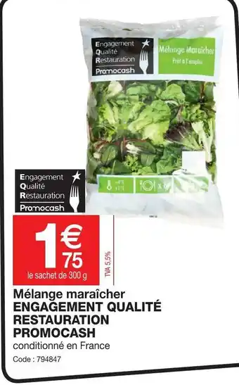 Promocash Mélange maraîcher offre