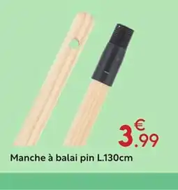 Maxi Bazar Manche à balai pin offre