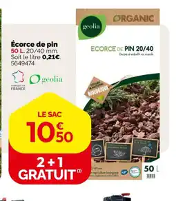 Weldom Écorce de pin offre