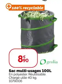 Weldom GEOLIA Sac multi-usages offre